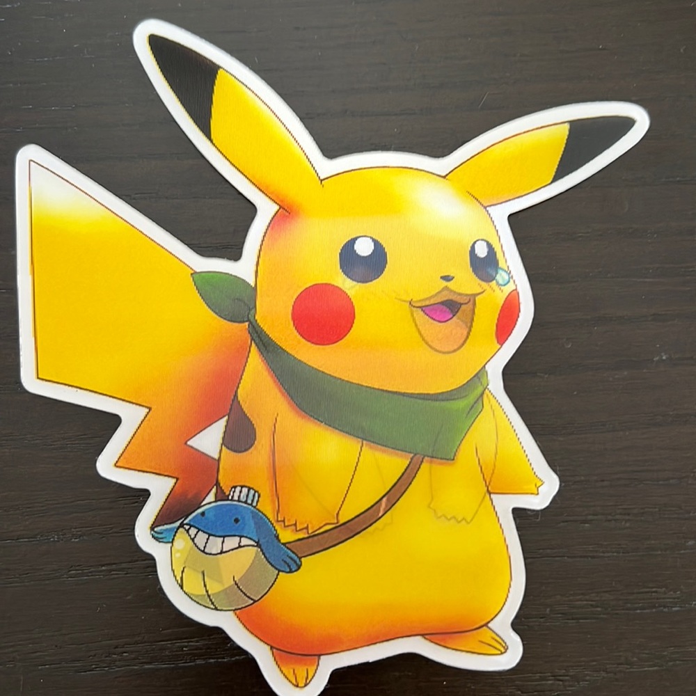 Holographic Pokémon Pikachu